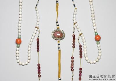 图片[2]-Court beads of freshwater pearls, Jiaqing reign (1796-1820), Qing dynasty-China Archive